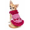 Knit Cotton Ladybug Kisses Ruffle Dress