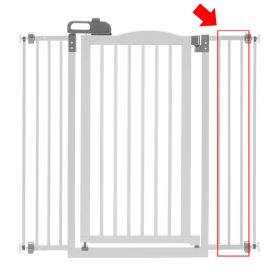 Tall Touch Gate II Extension (Option: Touch Gate II Extension in White)